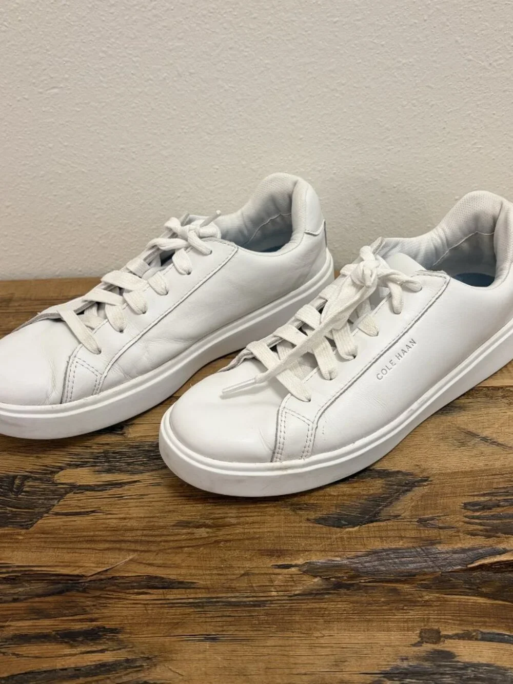Cole Haan Grand Crosscourt Daily Sneaker - White Leather - Women's 8.5